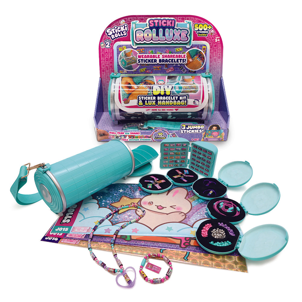 Sticki Rolls Jumbo Studio Rolluxe Deluxe Handbag And Jewellery Making Kit