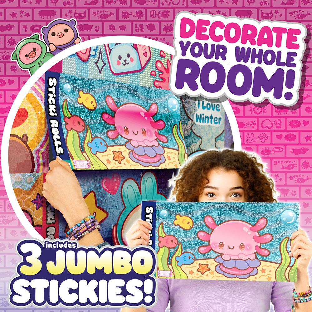 Sticki Rolls Jumbo Studio Rolluxe Deluxe Handbag And Jewellery Making Kit