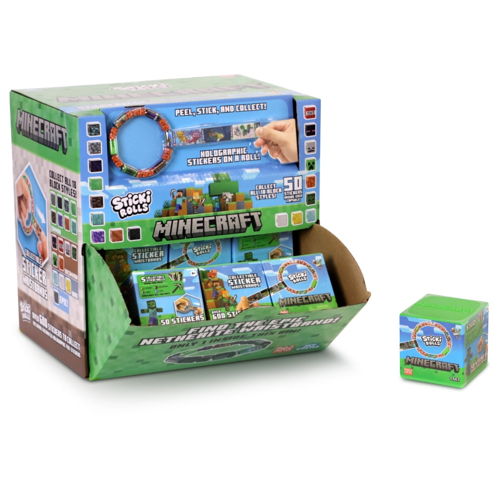 Sticki Rolls Minecraft Capsules