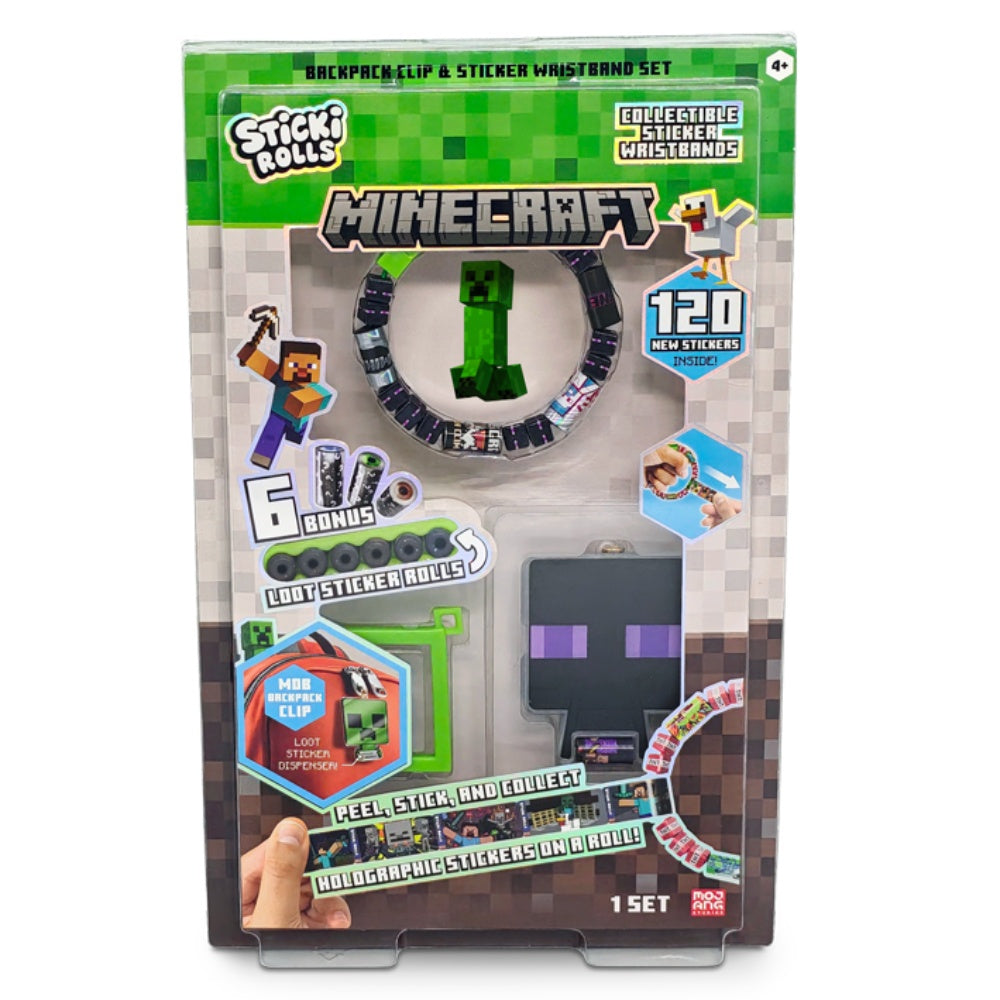 Sticki Rolls Minecraft Backpack Clip