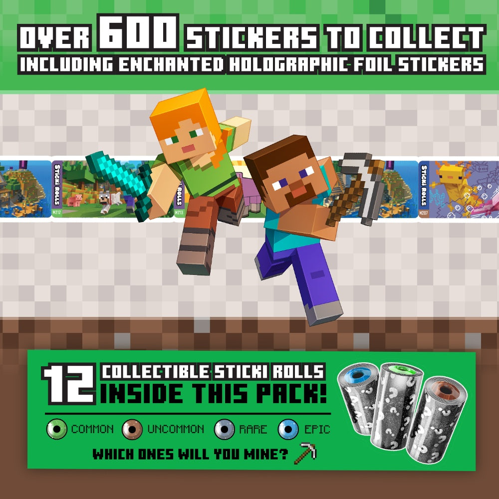 Sticki Rolls Minecraft Backpack Clip