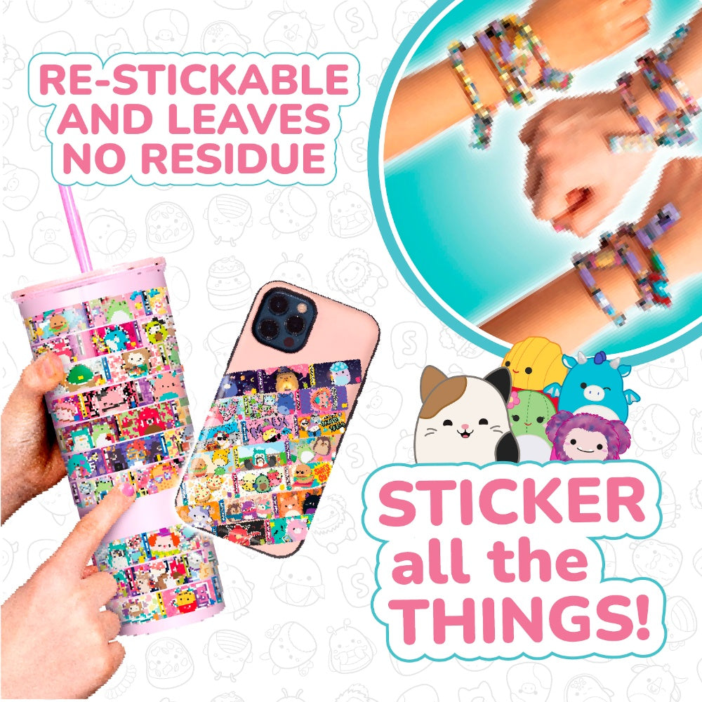 Sticki Rolls Squishmallows Sticki Bands Capsules