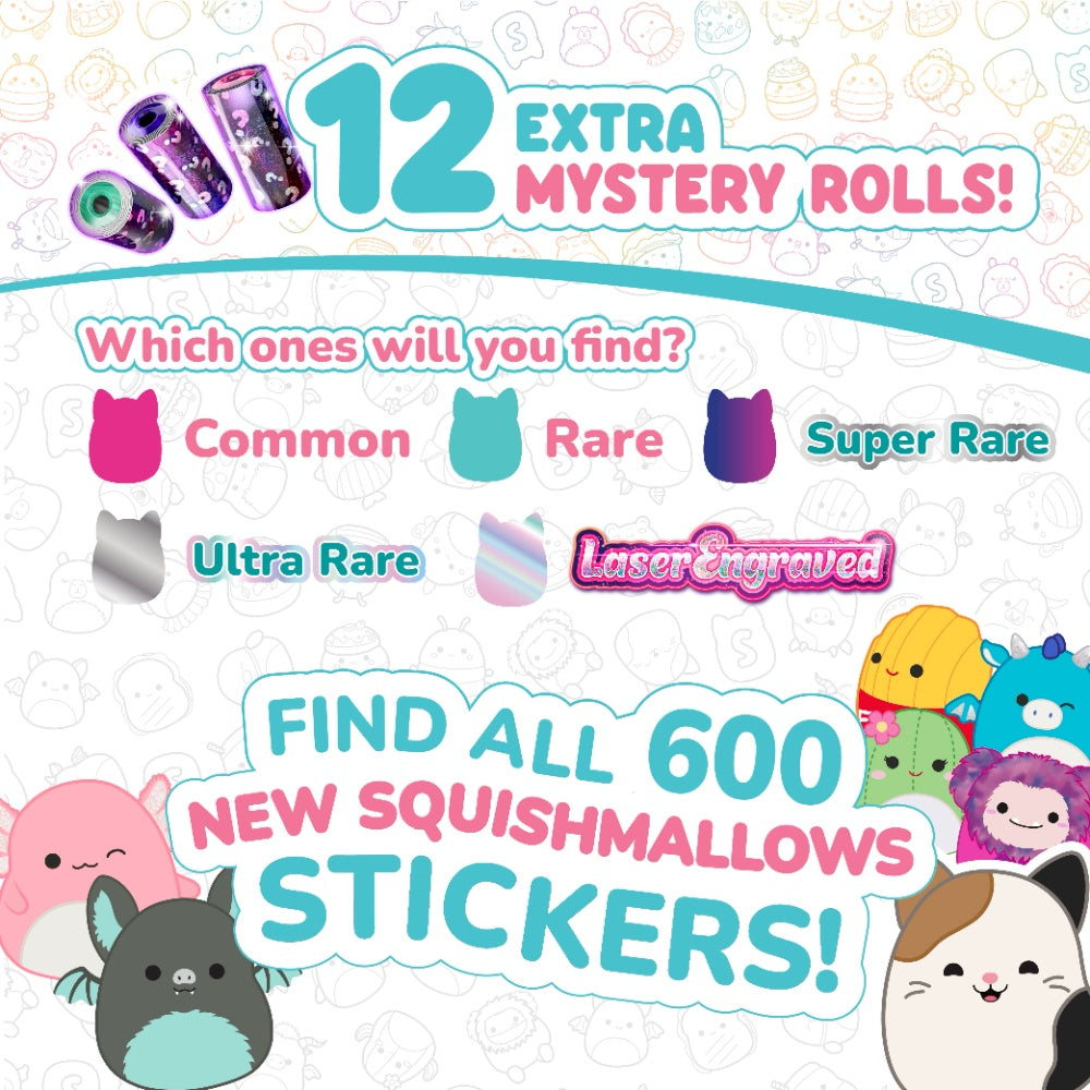 Sticki Rolls Squishmallows Sticki Station