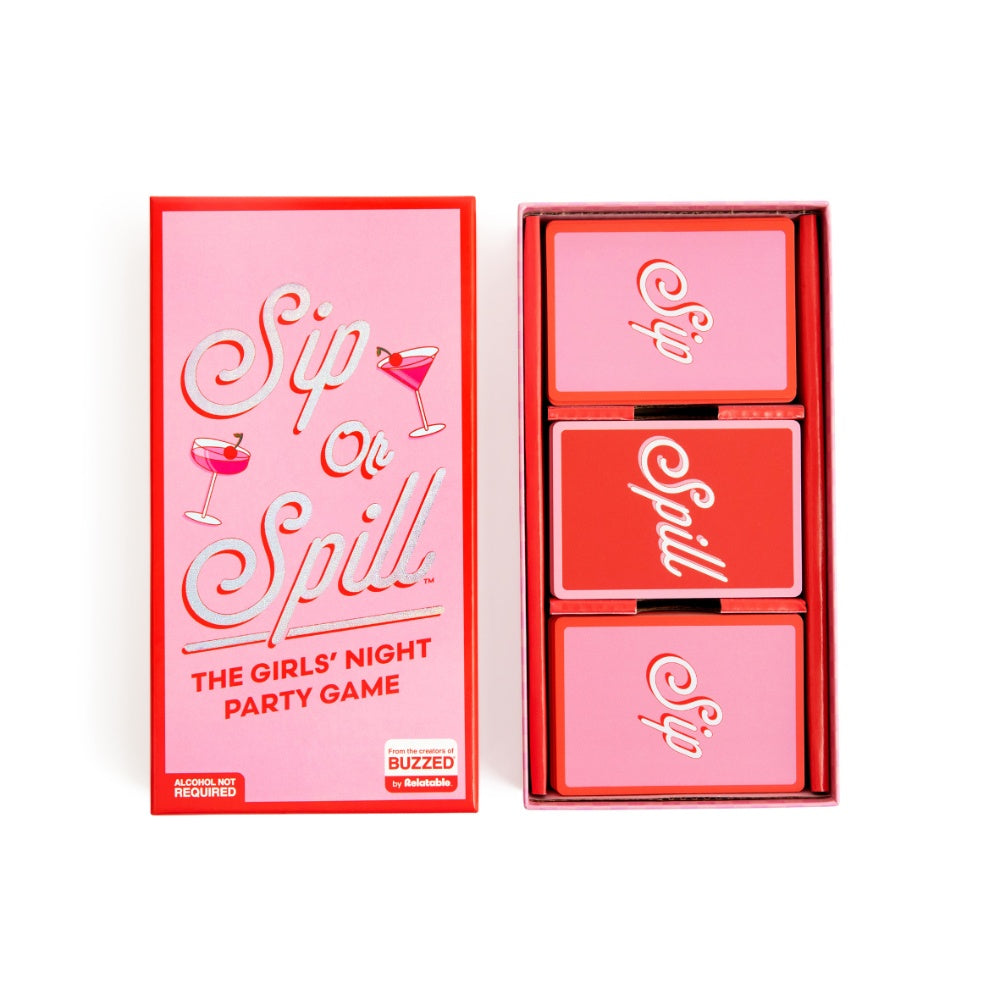 Sip Or Spill Card Game
