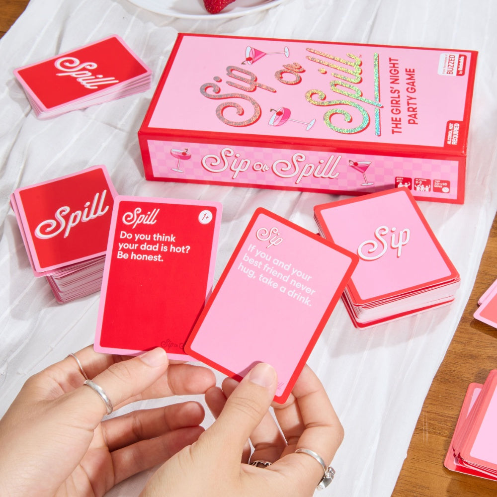 Sip Or Spill Card Game