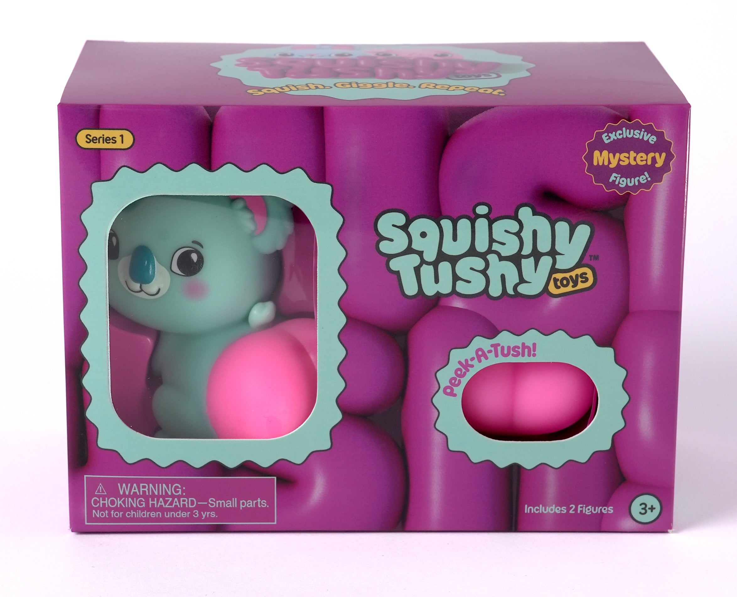 Squishy Tushy Toys Double Bubble Butts 3" Figures Assortment