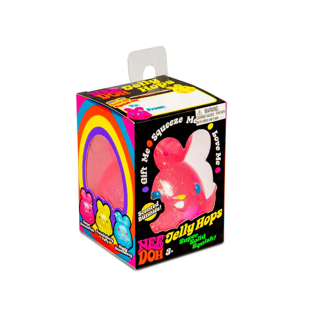 Needoh Jelly Hops Scented Bunny Squishy Fidget Toys