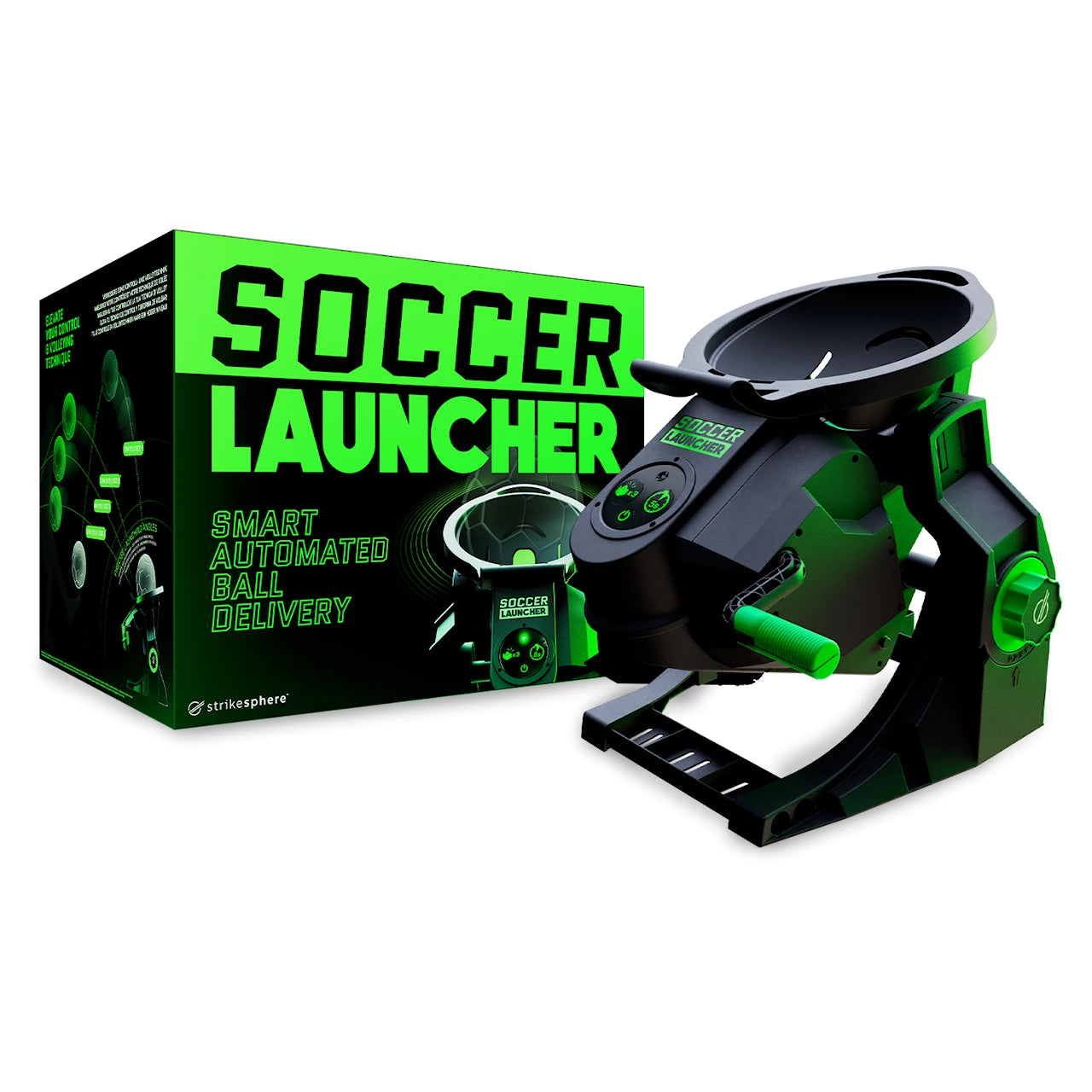 Strikesphere Soccer Launcher Football Training Set