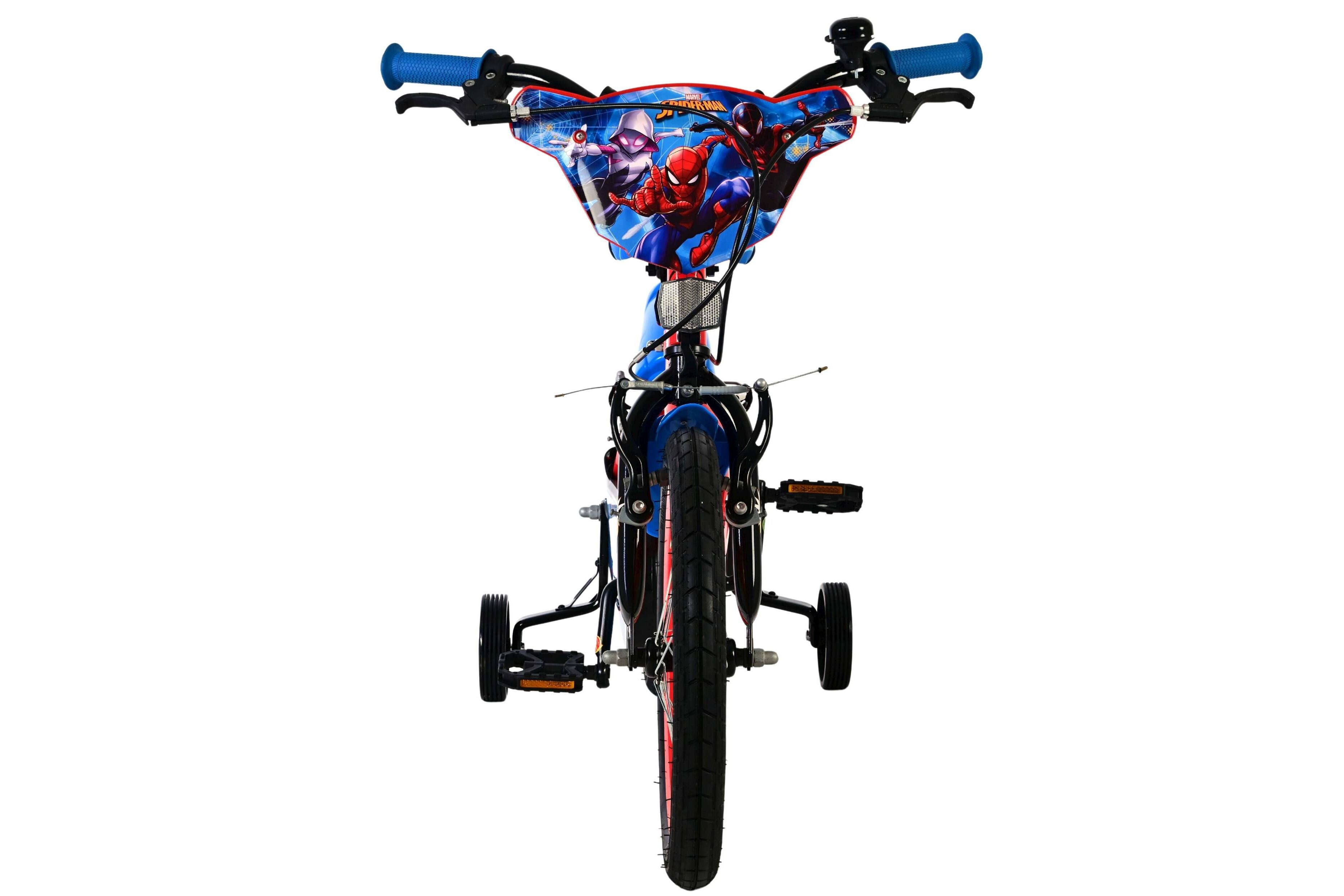 Spider-Man Kids Bike - 16 Inch - Blue/Red