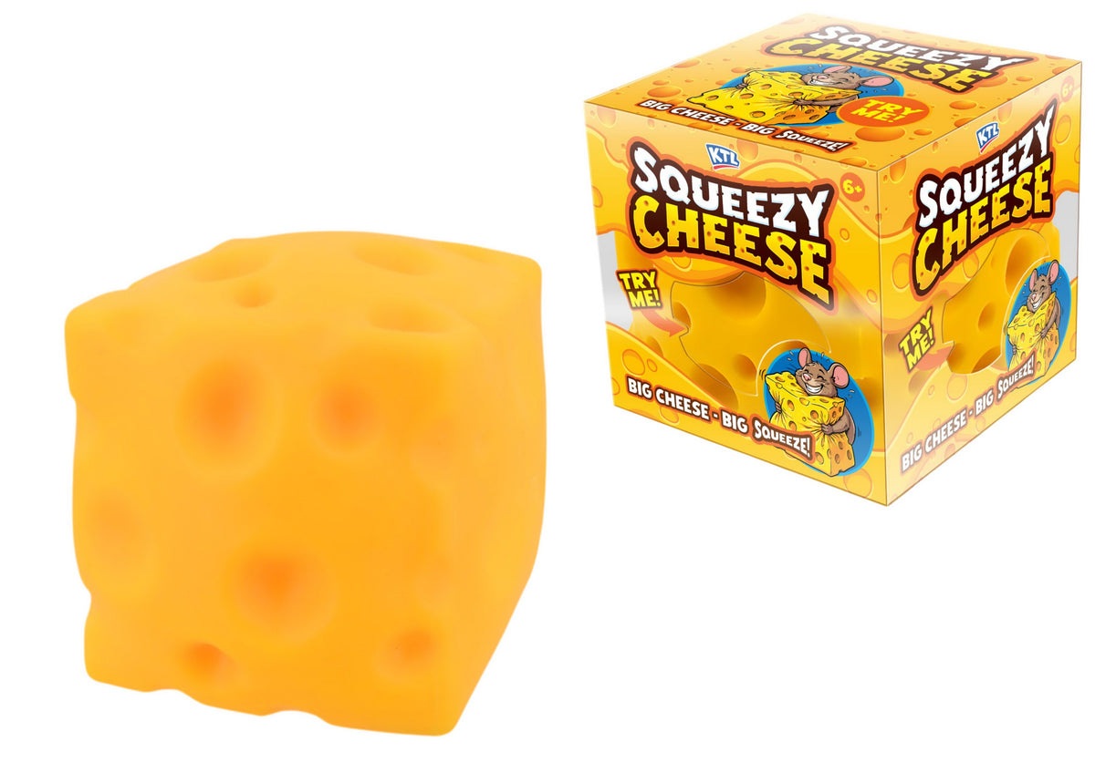 Squidgy Jumbo Cheese Toy
