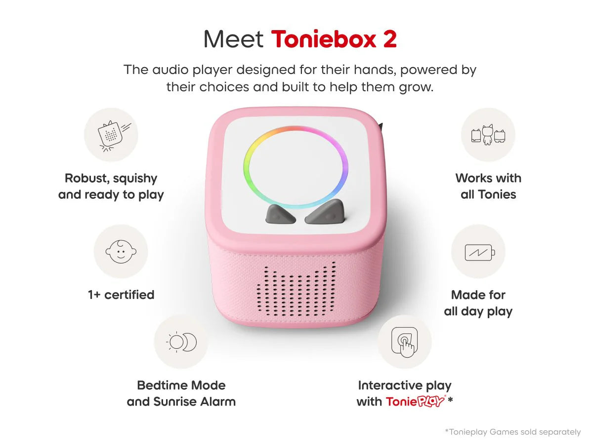 Toniebox 2 Only Box Cloud Pink