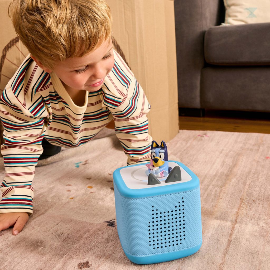 Tonies Toniebox 2 Sky Blue Starter Set And Bluey Audio