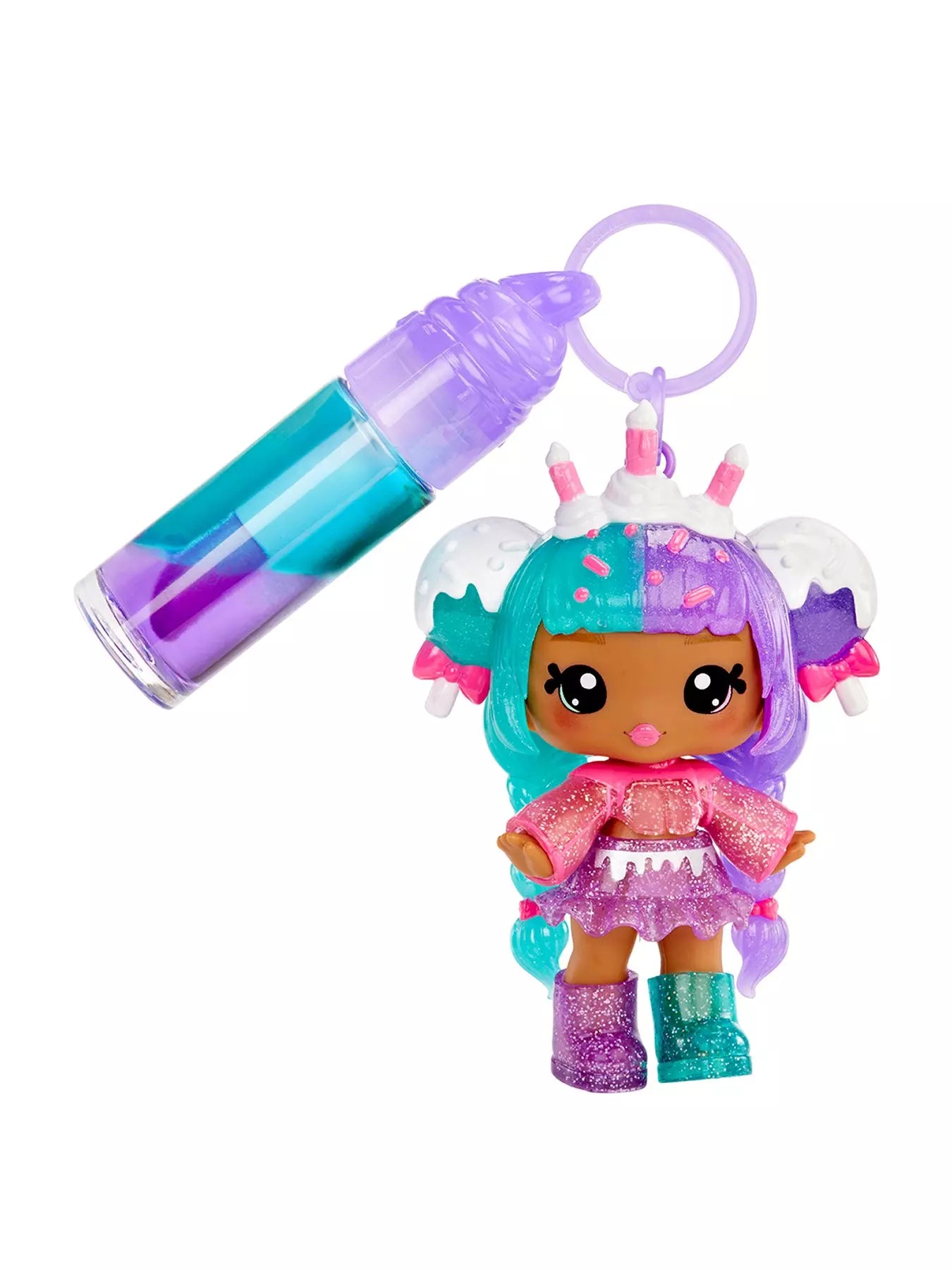 Yummiland Lip Gloss Doll Mystery Colour Change Carly Cakepop (Small)