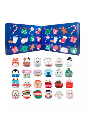 Micromallows Squishmallows Original 24-Day Holiday Plush Advent Calendar