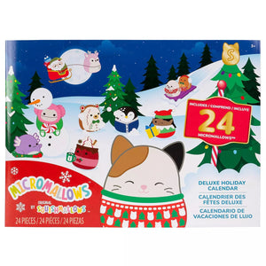 Micromallows Squishmallows Original 24-Day Holiday Plush Advent Calendar