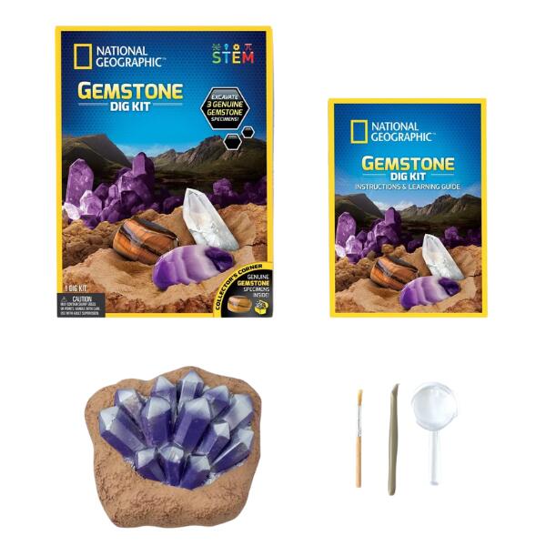 National Geographic Gemstone Dig Kit