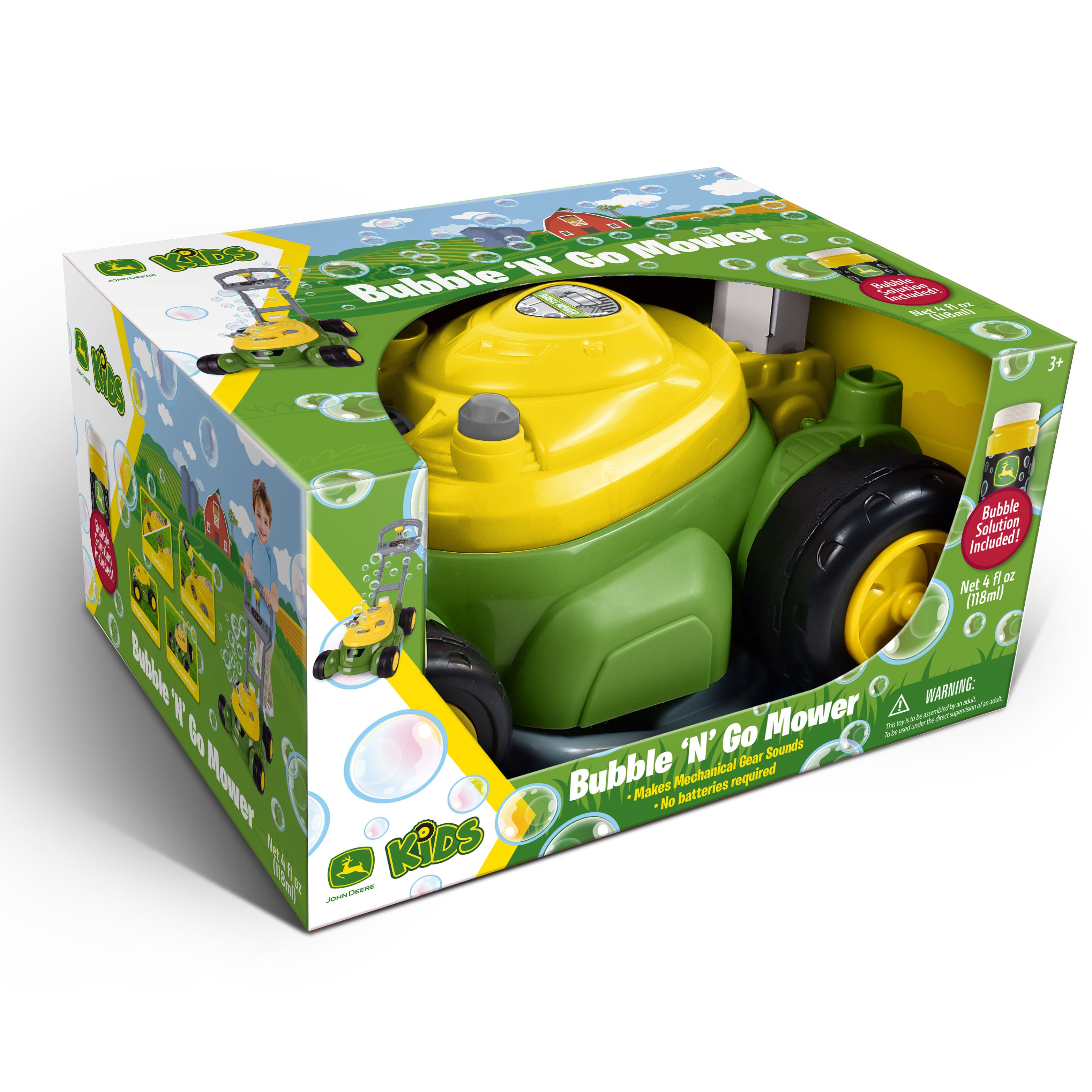 John Deere Bubble Mower With 4Oz Bottle