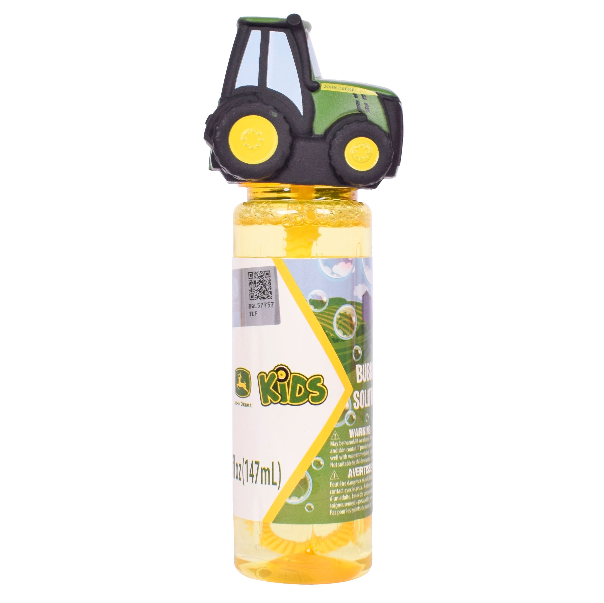 John Deere Tractor Top Bubble Bottle