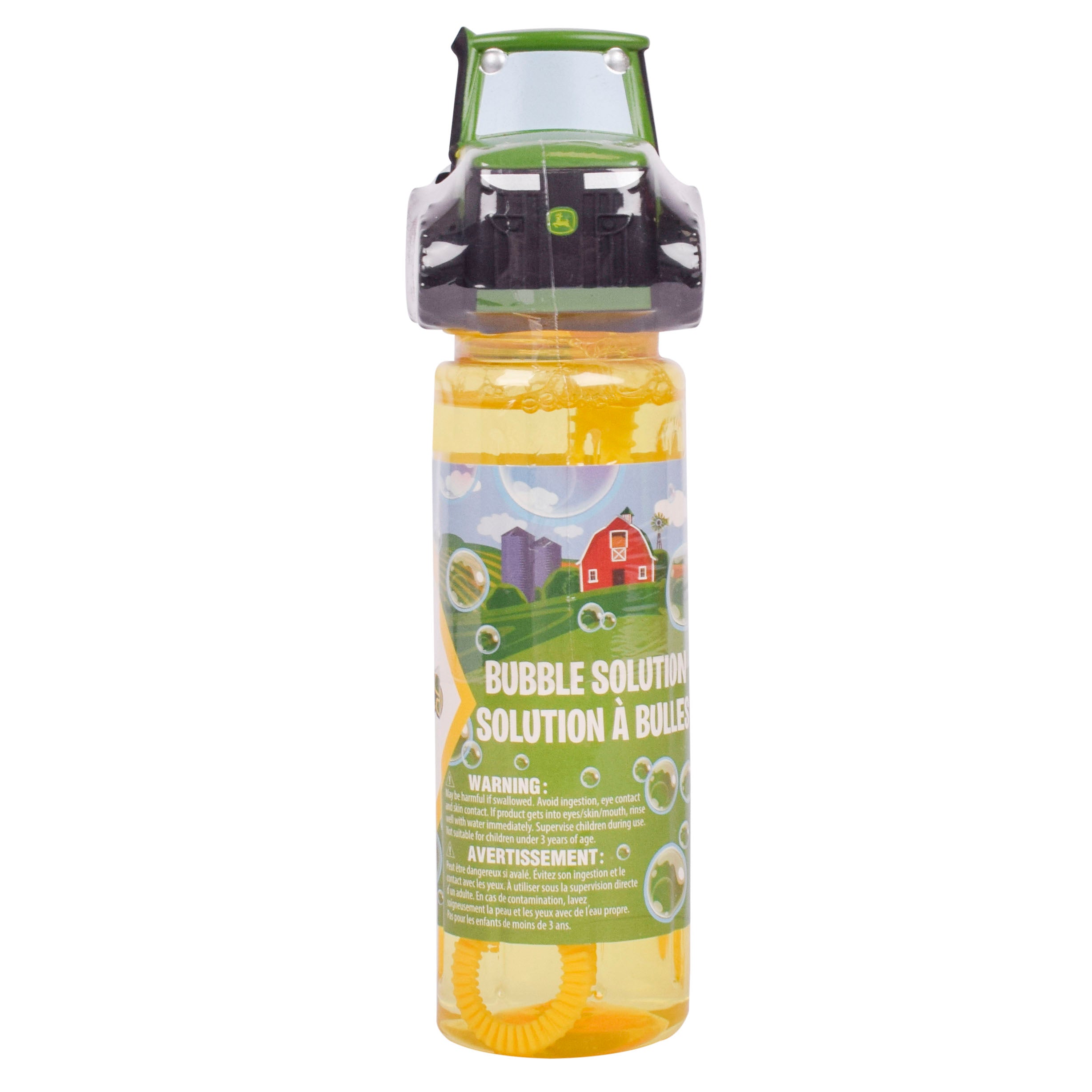 John Deere Tractor Top Bubble Bottle