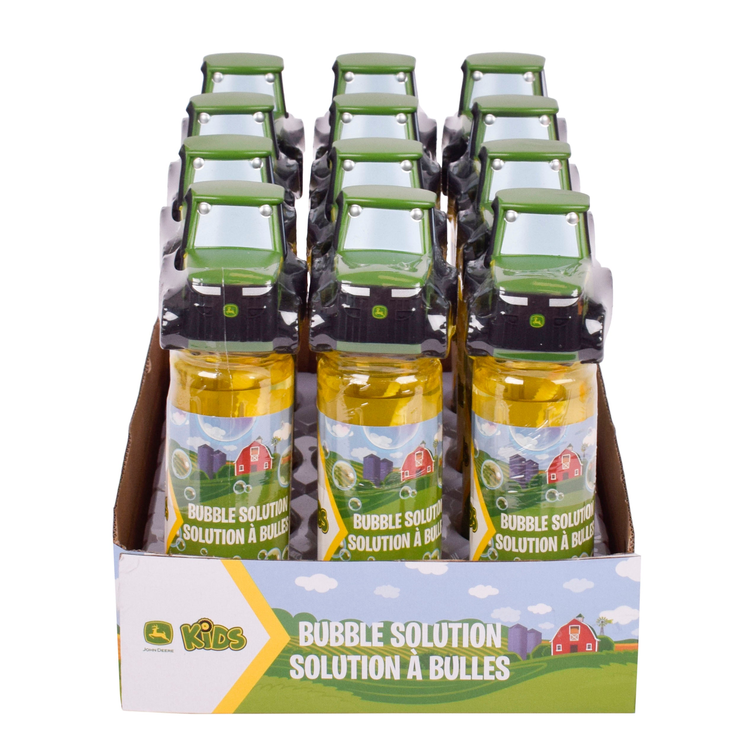 John Deere Tractor Top Bubble Bottle