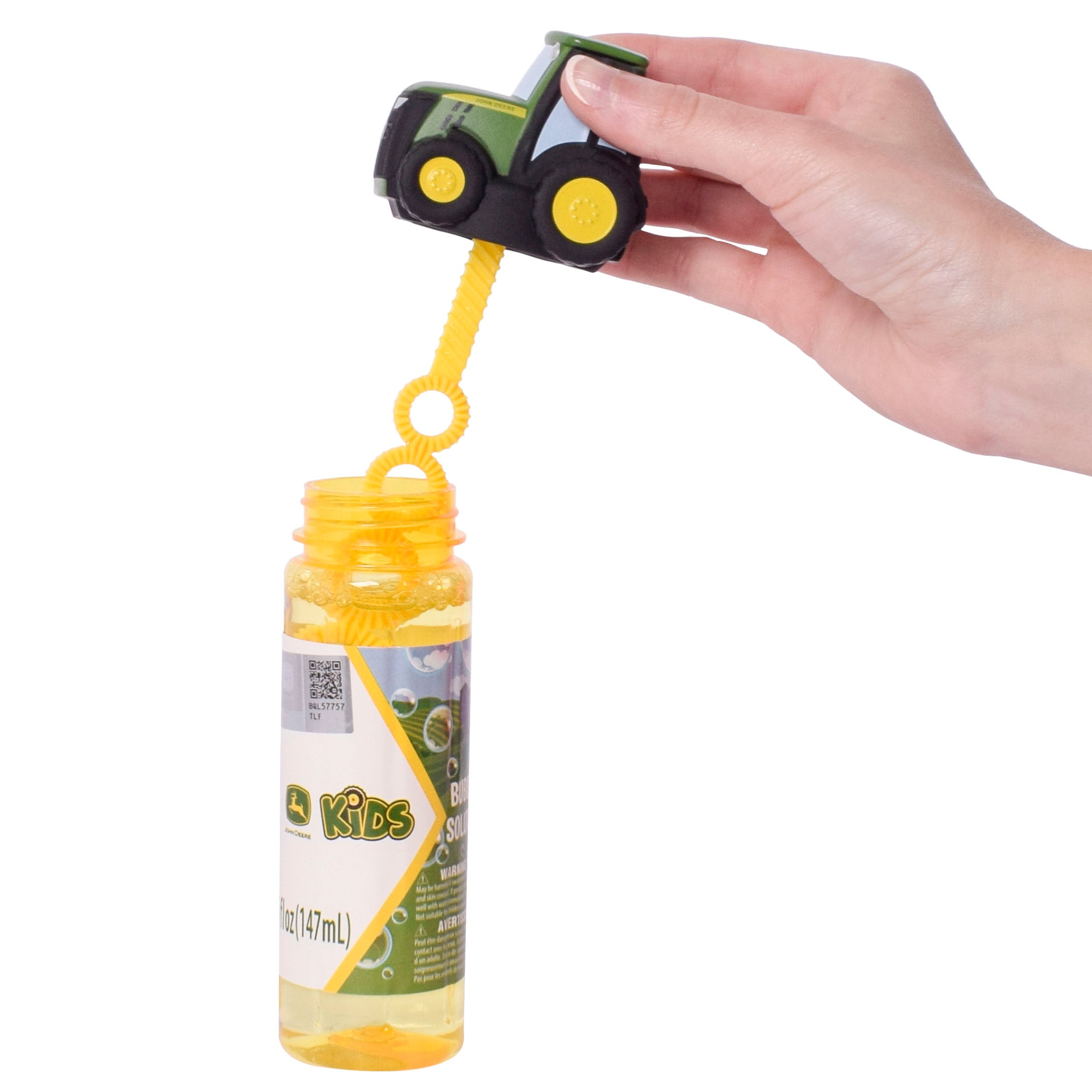 John Deere Tractor Top Bubble Bottle