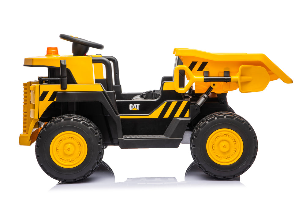 Cat Two Seat Dump Truck 10.8V Lithium  Electric Ride On With Remote Control