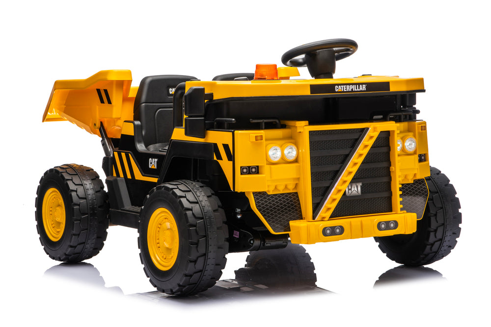 Cat Two Seat Dump Truck 10.8V Lithium  Electric Ride On With Remote Control