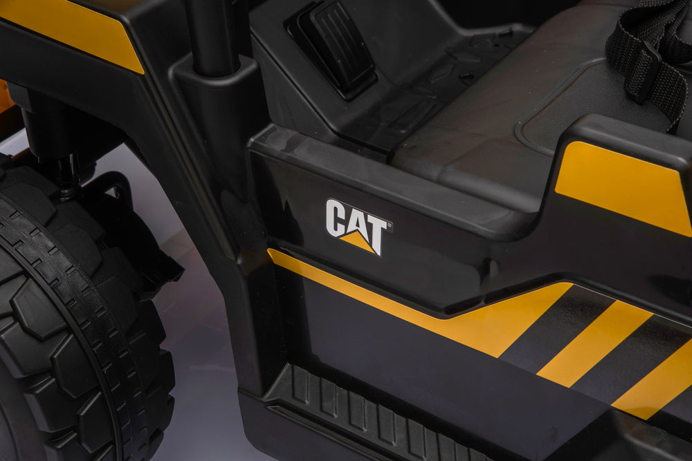 Cat Two Seat Dump Truck 10.8V Lithium  Electric Ride On With Remote Control