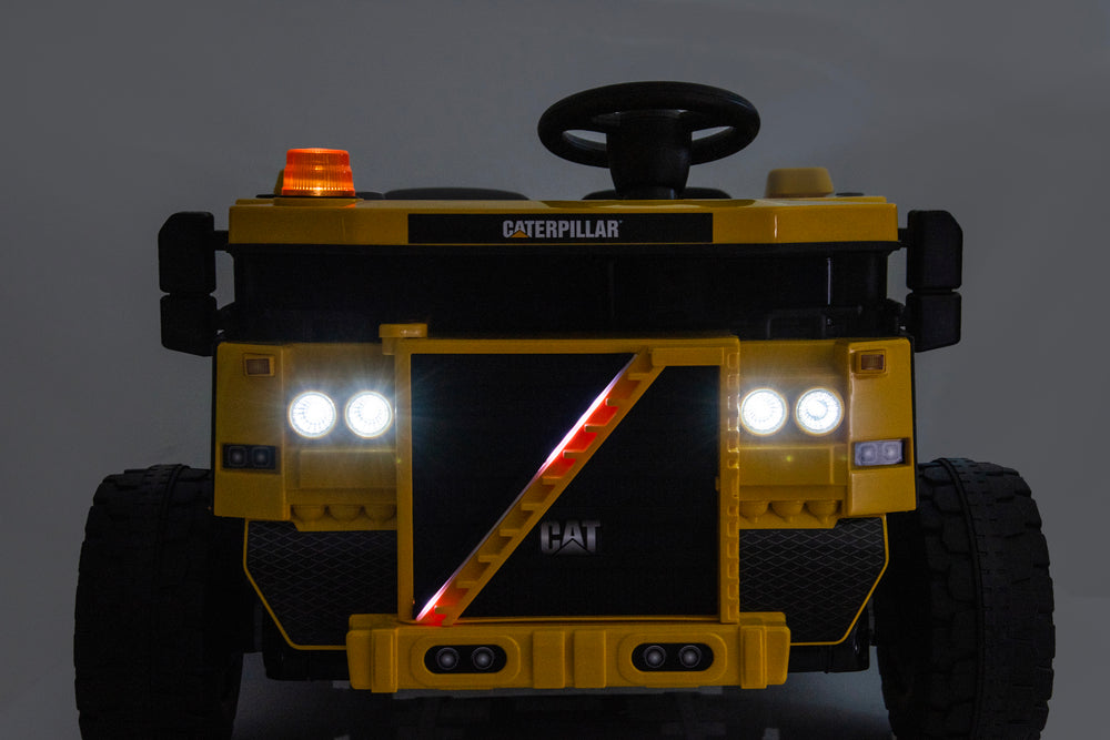 Cat Two Seat Dump Truck 10.8V Lithium  Electric Ride On With Remote Control