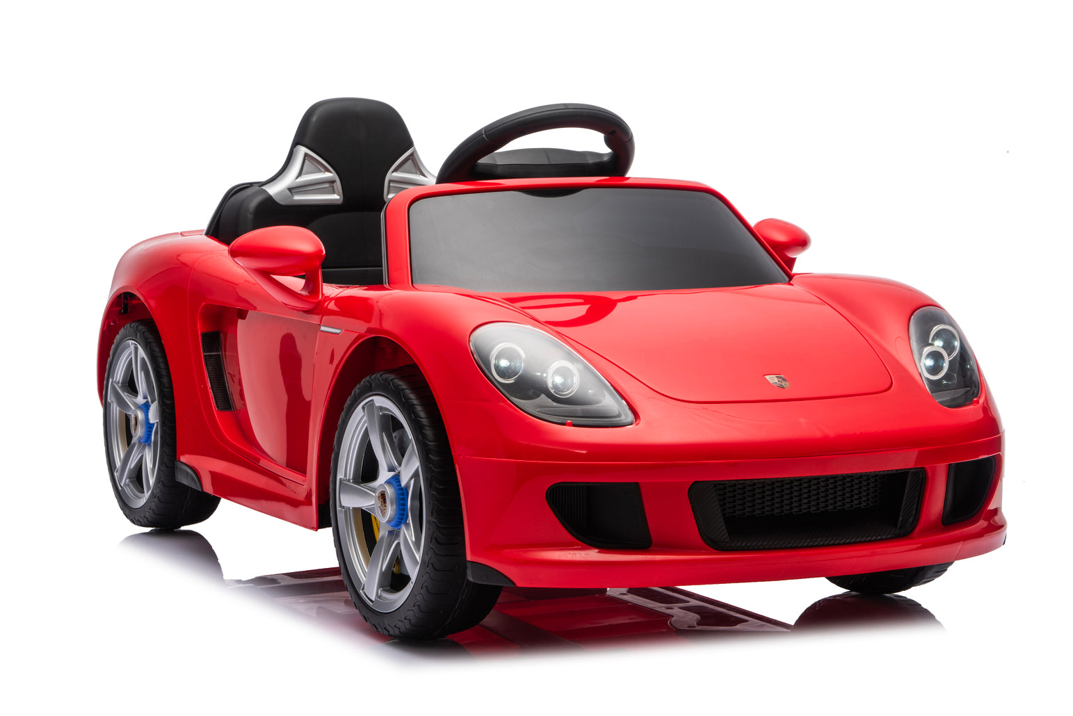 Porsche Carrera Gt Car 10.8V Lithium Electric Ride On With Remote Control Red