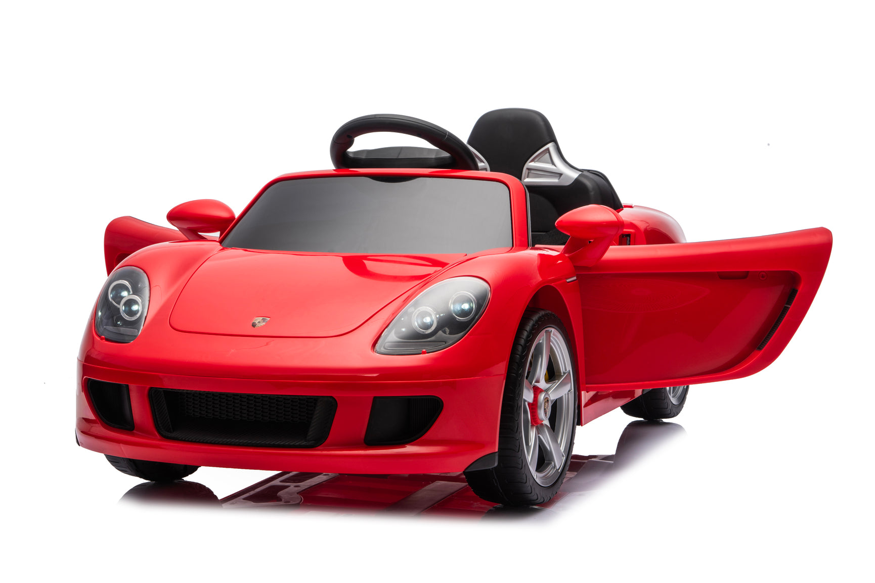 Porsche Carrera Gt Car 10.8V Lithium Electric Ride On With Remote Control Red