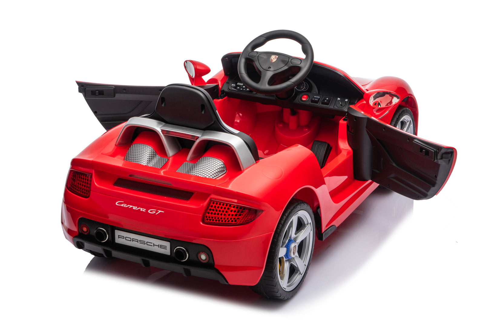 Porsche Carrera Gt Car 10.8V Lithium Electric Ride On With Remote Control Red