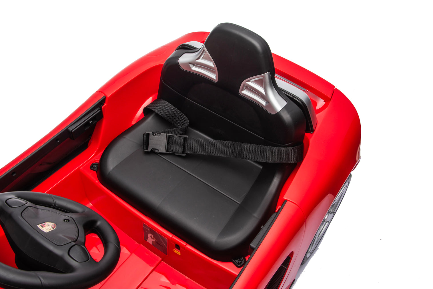 Porsche Carrera Gt Car 10.8V Lithium Electric Ride On With Remote Control Red