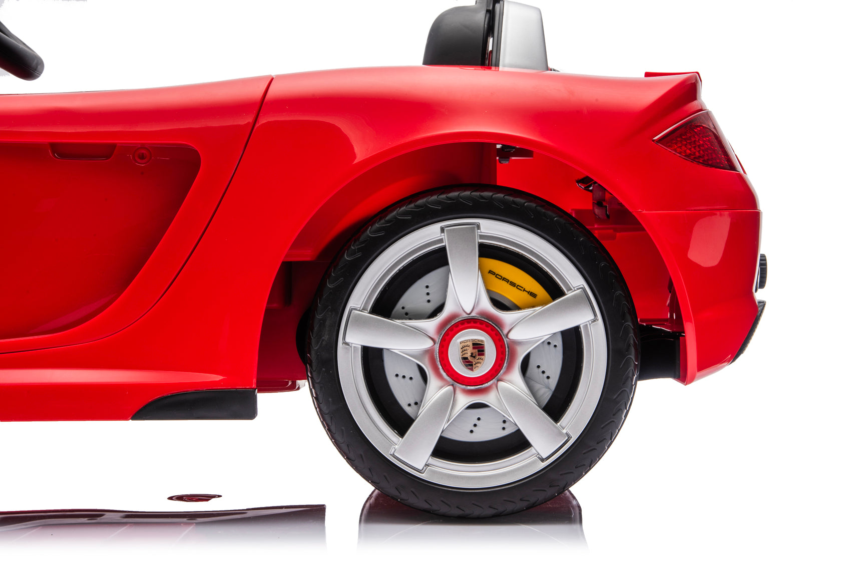 Porsche Carrera Gt Car 10.8V Lithium Electric Ride On With Remote Control Red