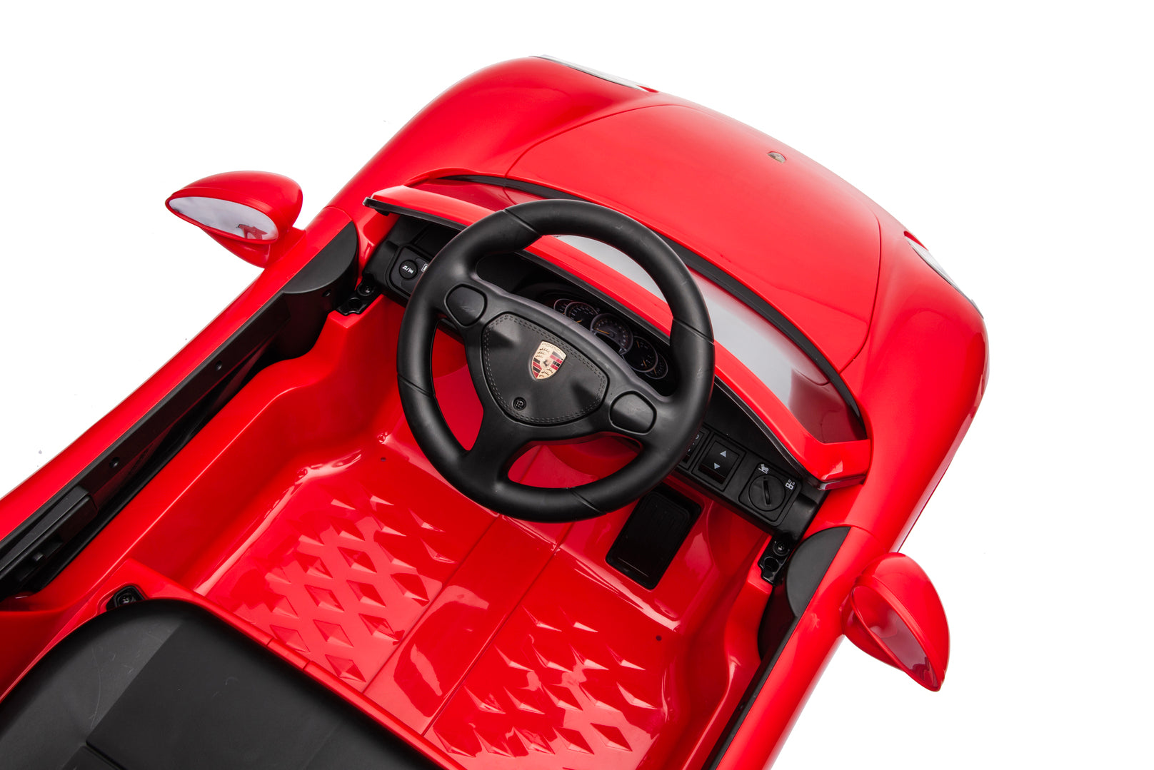 Porsche Carrera Gt Car 10.8V Lithium Electric Ride On With Remote Control Red