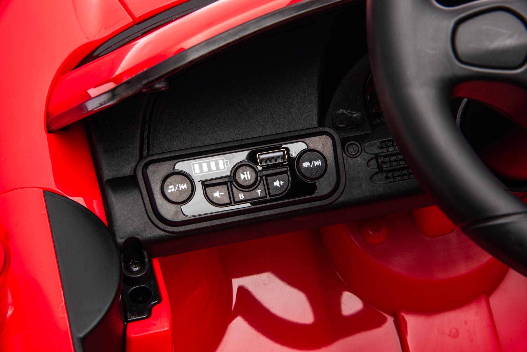 Porsche Carrera Gt Car 10.8V Lithium Electric Ride On With Remote Control Red