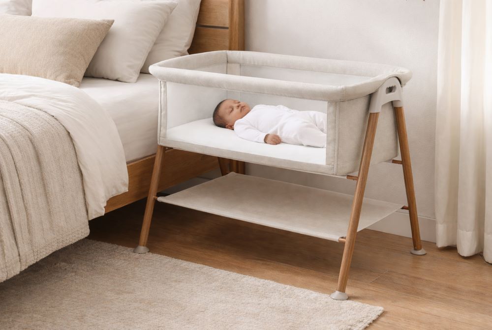 Babylo You And Me Crib (0+) - Cashmere