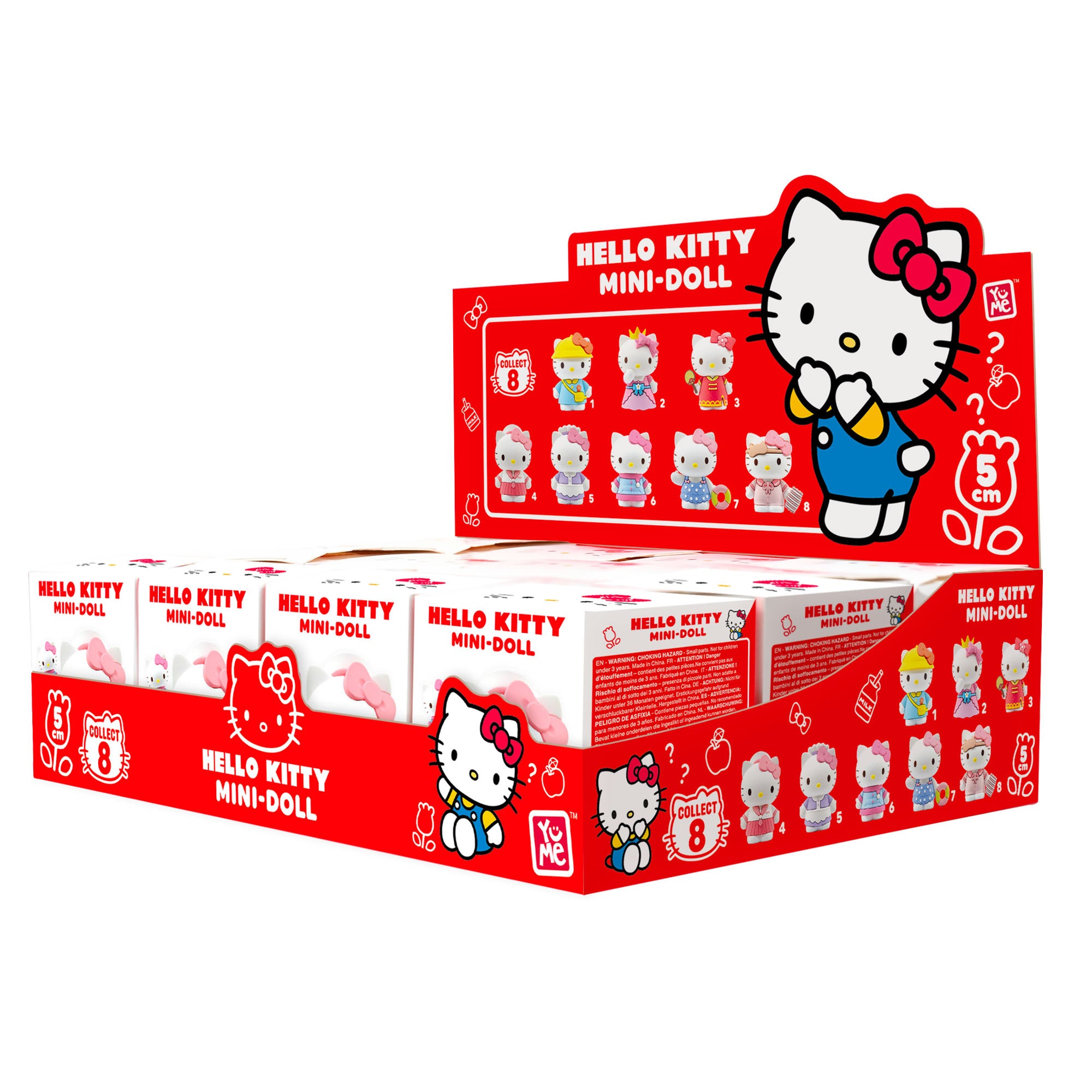 Hello Kitty Dress Up Mini 5Cm Figure Assortment