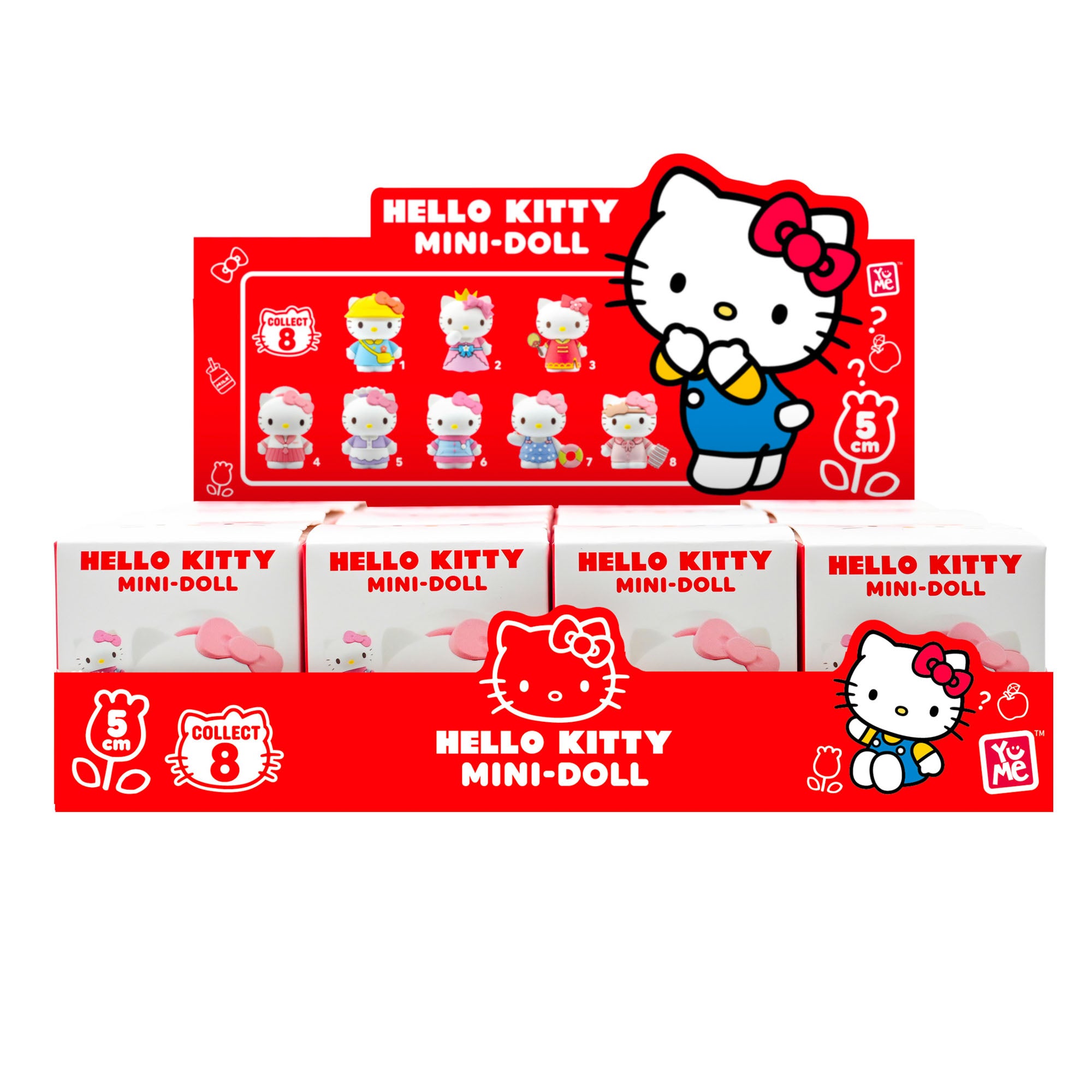 Hello Kitty Dress Up Mini 5Cm Figure Assortment