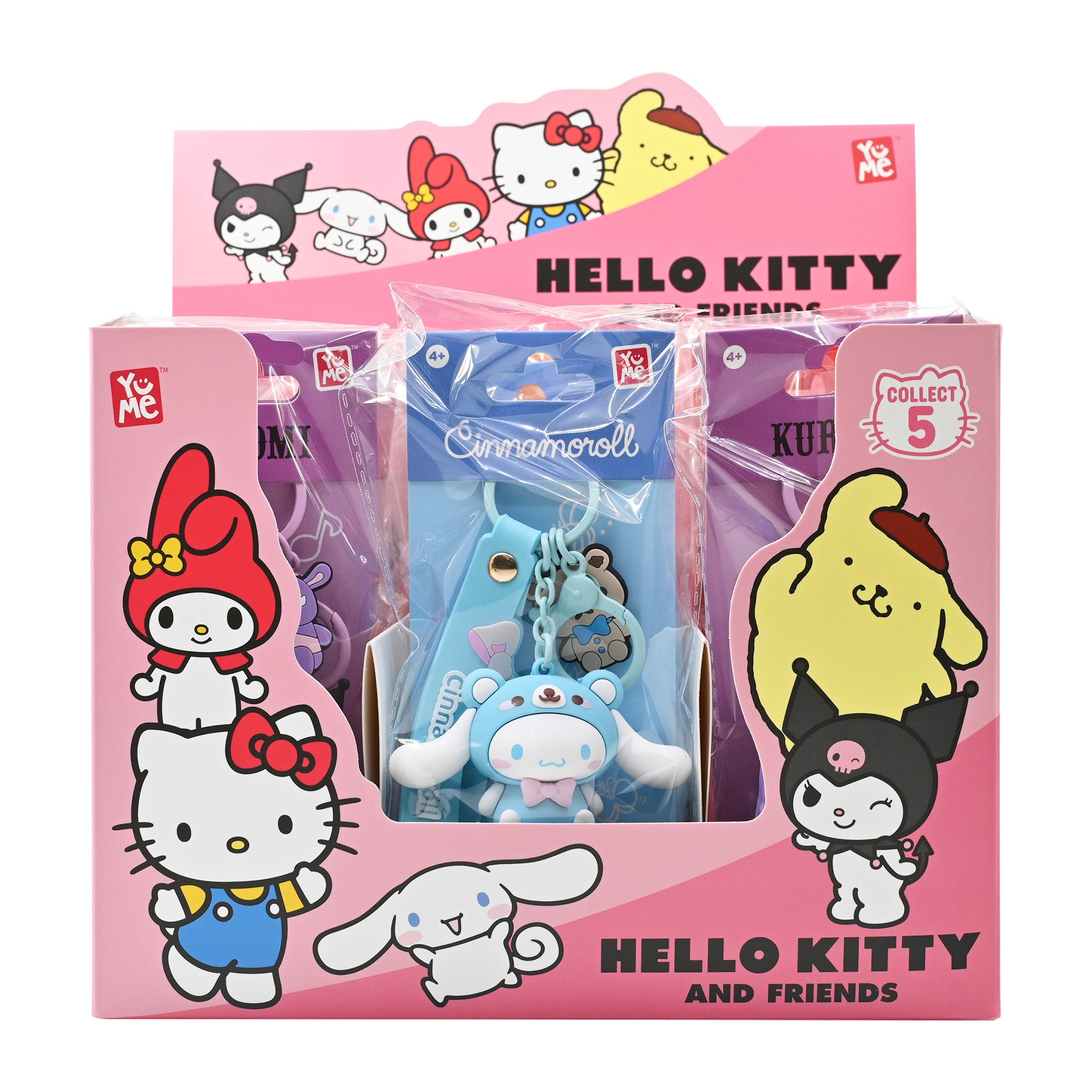 Hello Kitty Animal Series Keychain Assortment