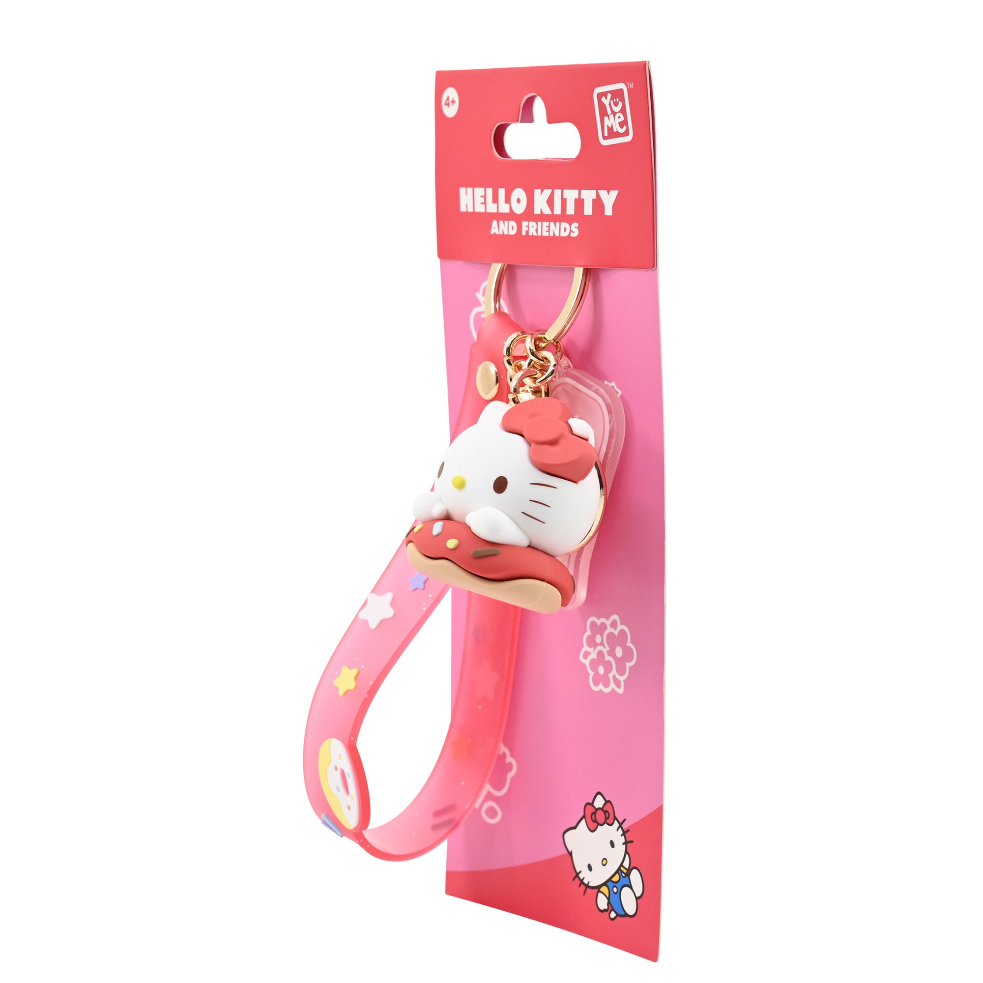 Sanrio Donuts Series Keychain With Hand Strap Assortment