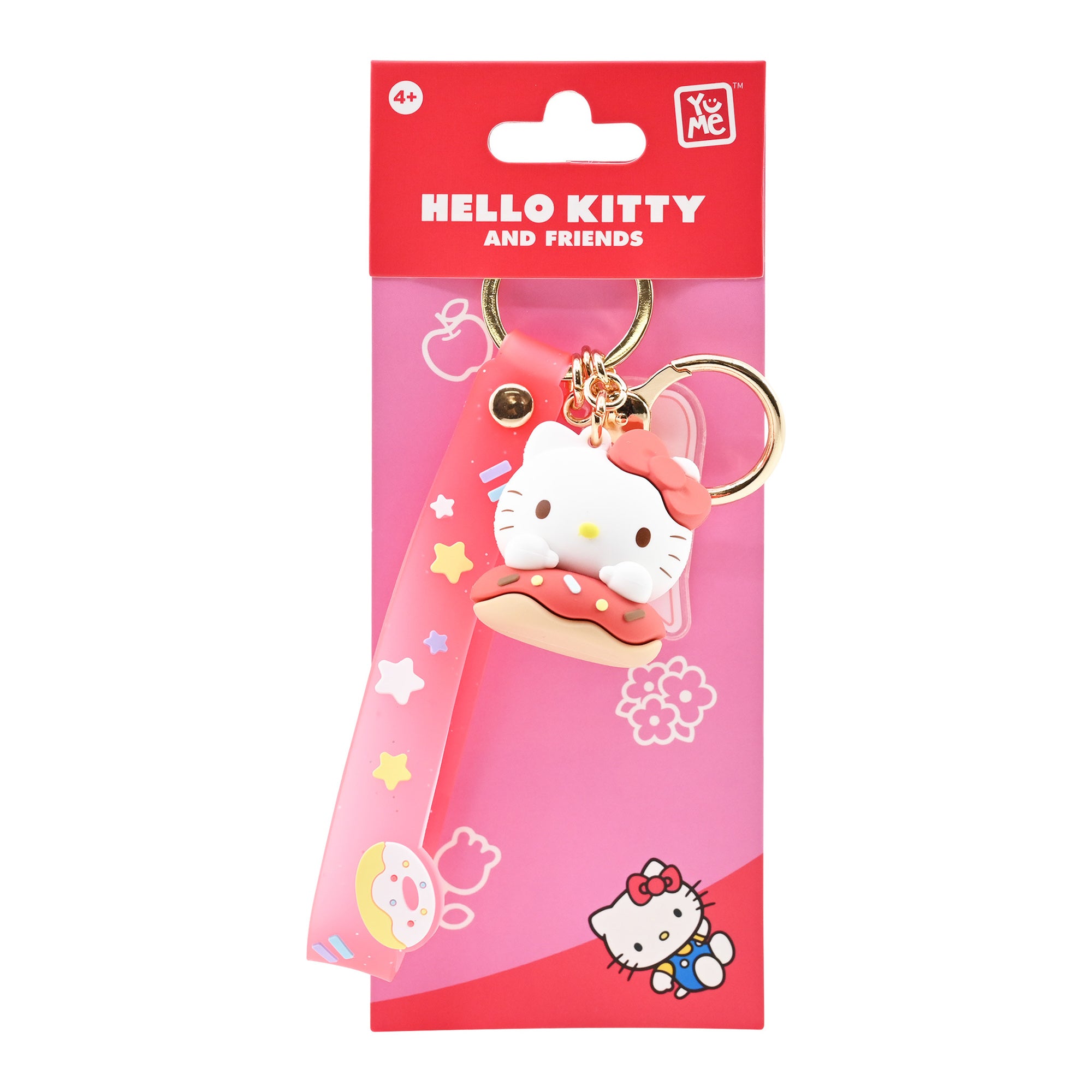 Sanrio Donuts Series Keychain With Hand Strap Assortment
