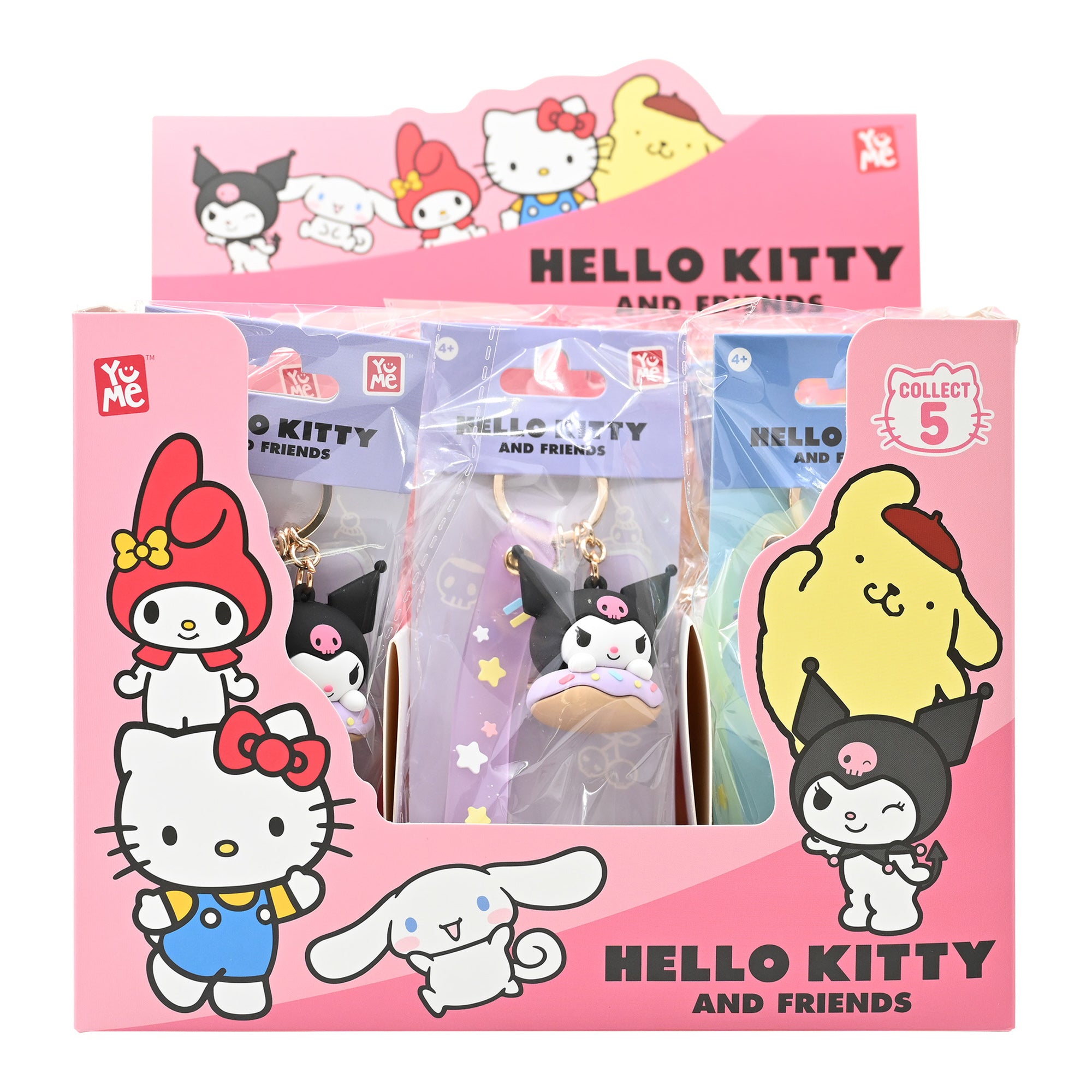 Sanrio Donuts Series Keychain With Hand Strap Assortment