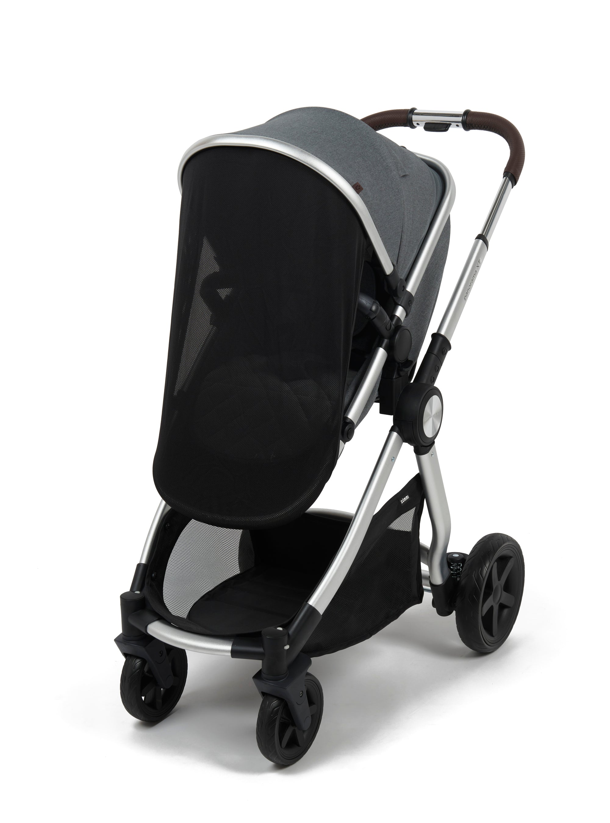Panorama Xt I Travel System With I-Size Car Seat & Base Bundle - Grey