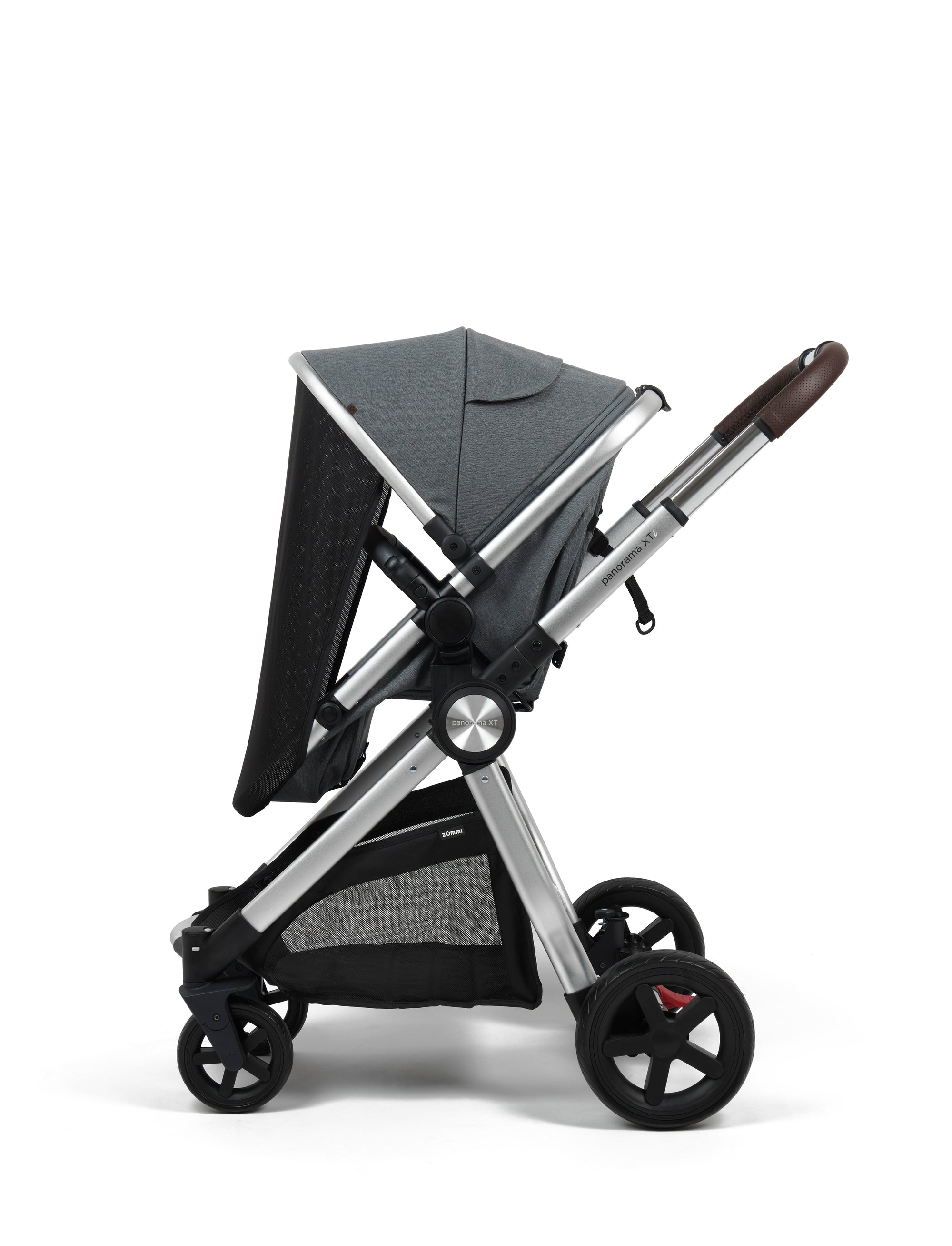Panorama Xt I Travel System With I-Size Car Seat & Base Bundle - Grey