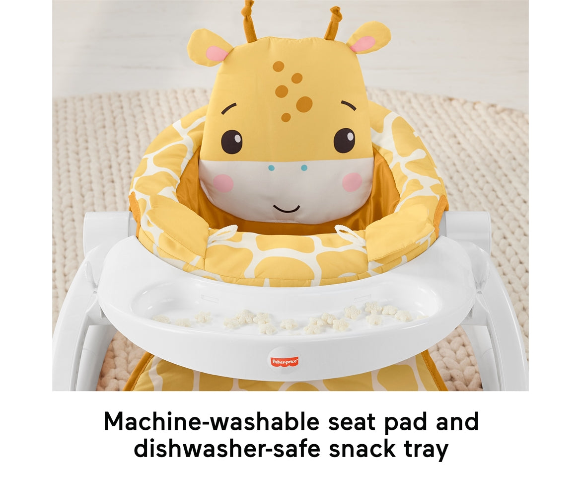 Fisher-Price Giraffe Sit-Me-Up Floor Seat With Tray
