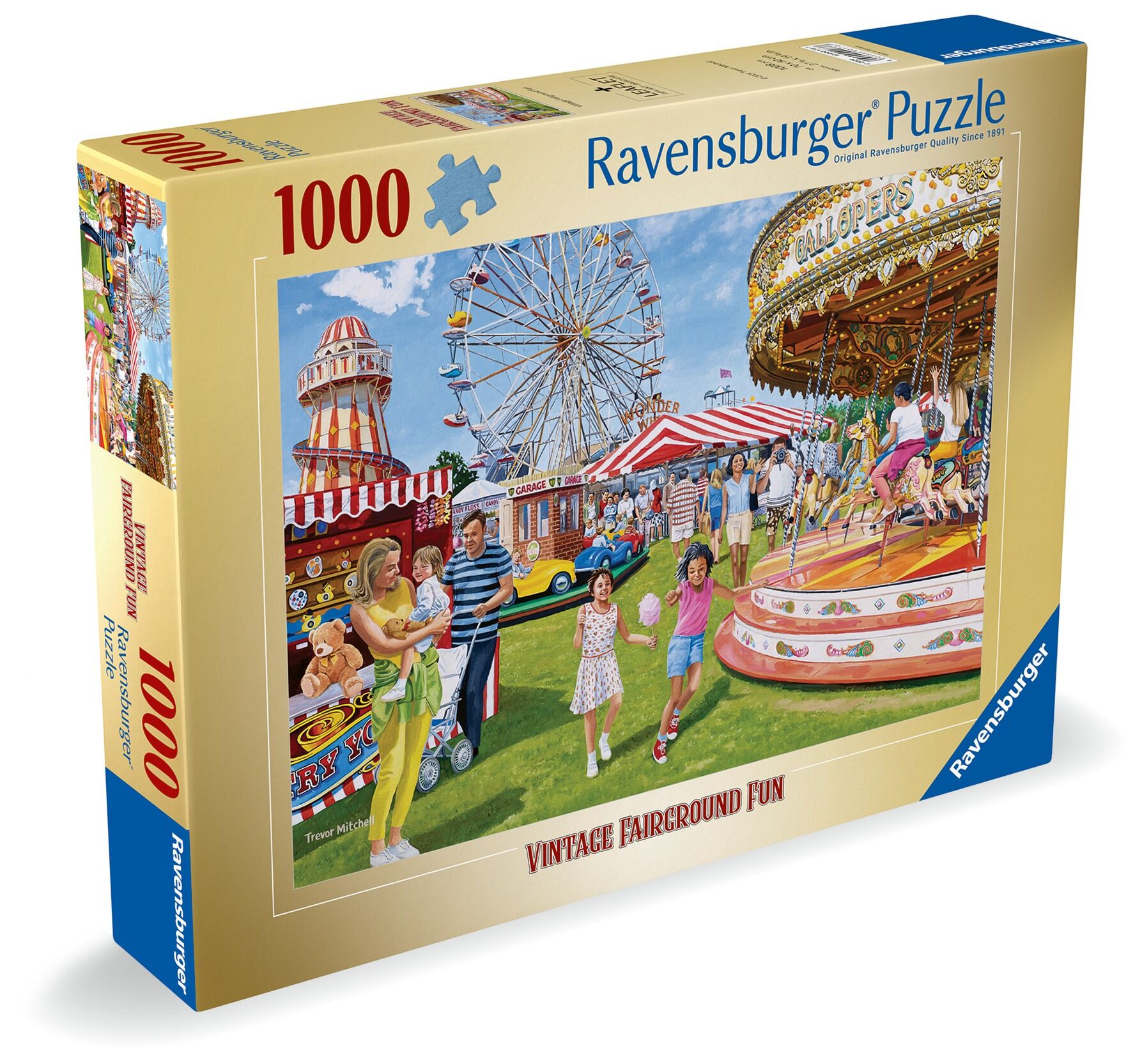 Ravensburger Vintage Fairground Fun 1000 Piece Jigsaw Puzzle