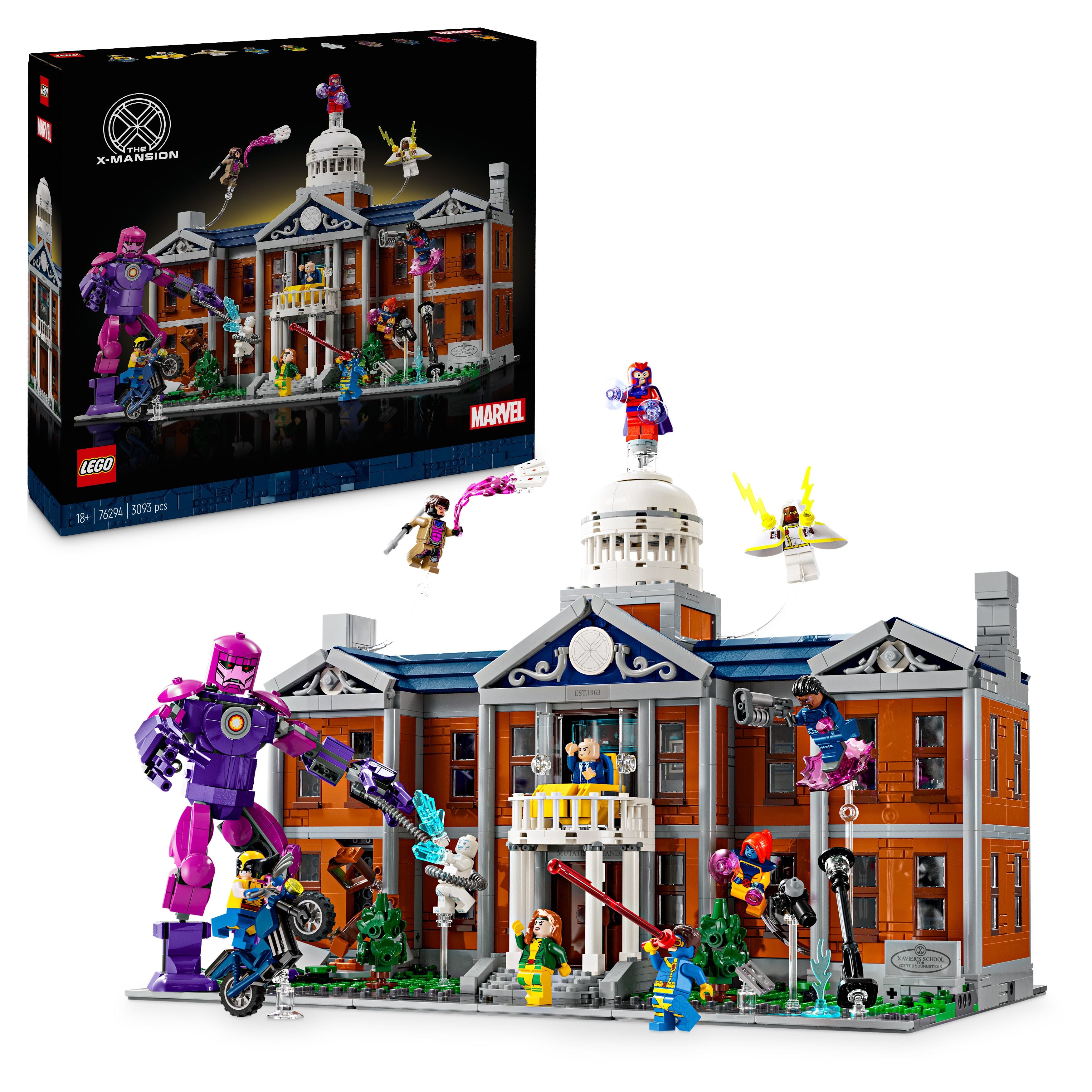 Lego Marvel 76294 X-Men: The X-Mansion Set