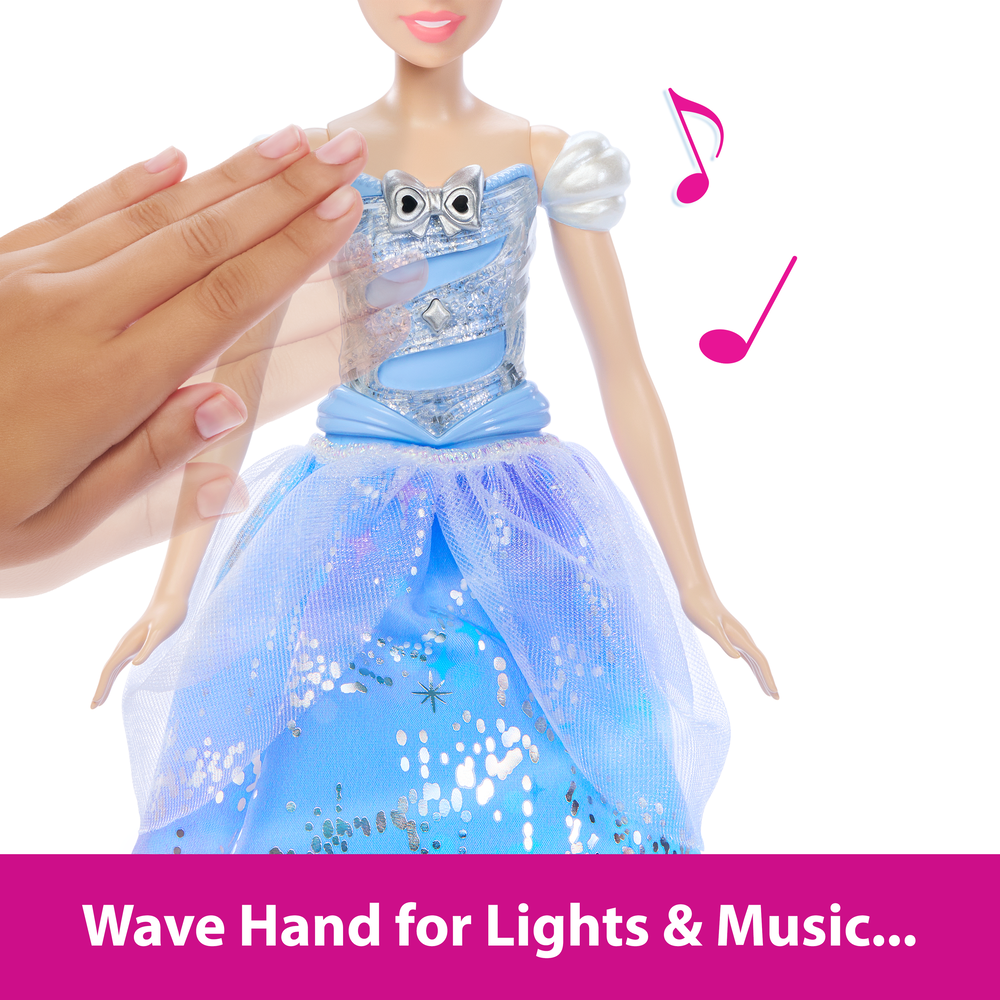 Disney Princess Enchanted Ballgown Cinderella Fashion Doll With Lights & Sounds, Inspired By Movie