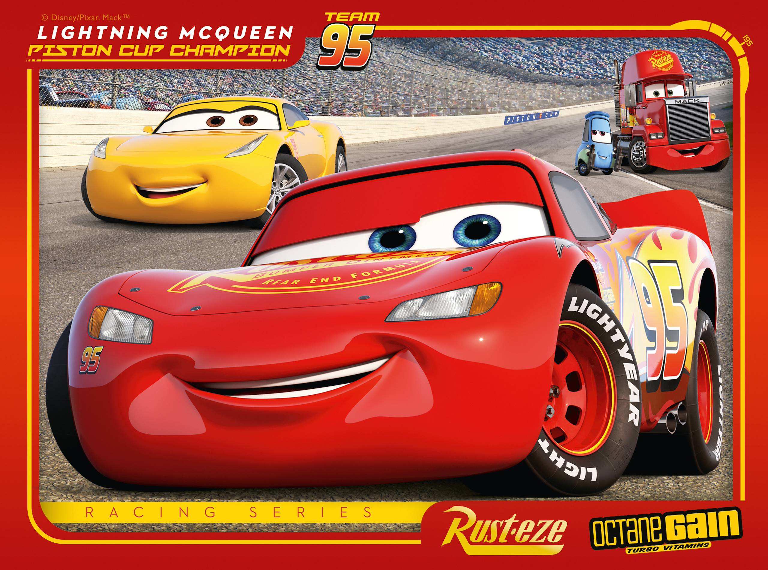 Ravensburger Disney Pixar Cars 3, 4 In A Box (12, 16, 20, 24 Piece) Jigsaw Puzzles
